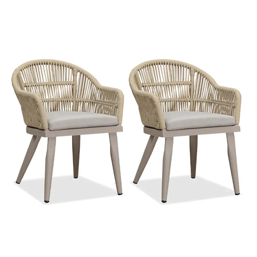 Outdoor Bar Stools Rattan Bar Stools Counter Stools with Back and Cushions  for Patio, Garden, Kitchen - Image 91