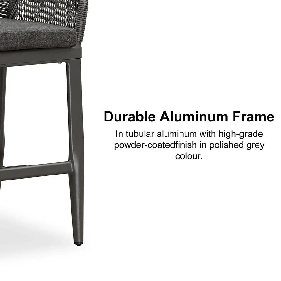 Outdoor Bar Stools Counter Stools Rattan Bar Stools Chair with Backrest for Indoor or Outdoor, Kitchen lsland - Image 42