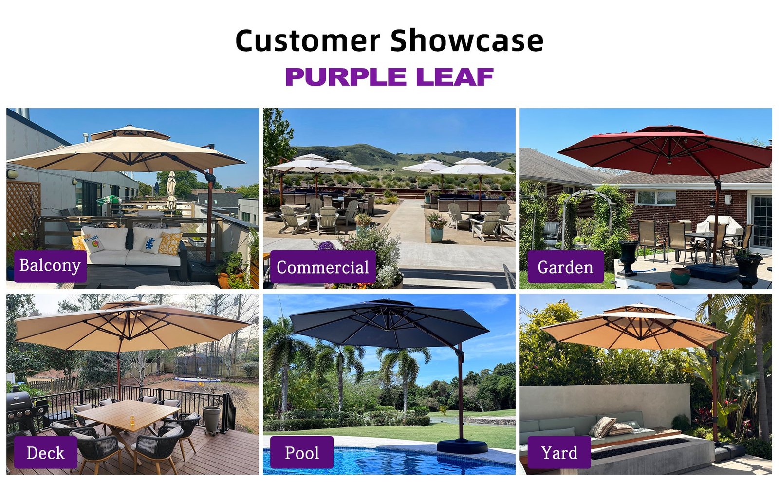 PURPLE_LEAF_Double_Top_Round_Sun_Umbrellas_in_Wood_Color_Customer_Showcase_PC