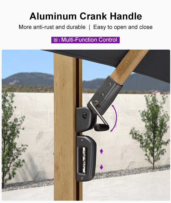 PURPLE-LEAF-Aluminum-Crank-Handle