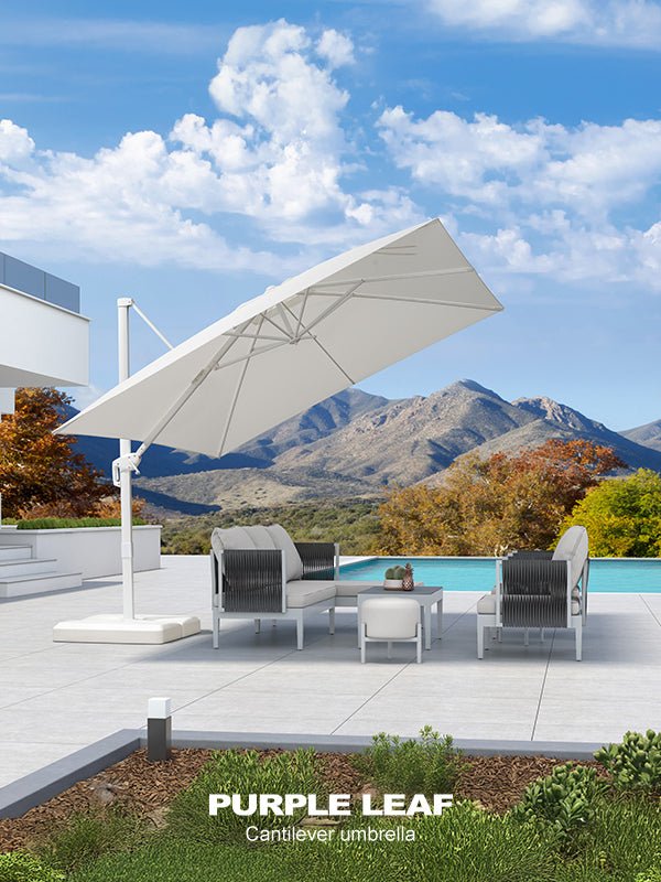 PURPLE_LEAF_White_Outdoor_Patio_Umbrella_Beige