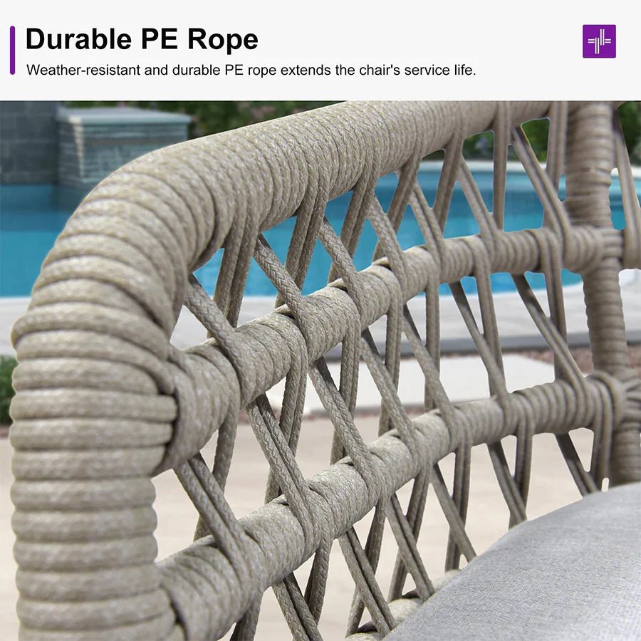 Outdoor Bar Stools Counter Stools Rattan Bar Stools Chair with Backrest for Indoor or Outdoor, Kitchen lsland - Image 72